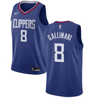 Nike Los Angeles Clippers #8 Danilo Gallinari Blue Youth NBA Swingman Icon Edition Jersey